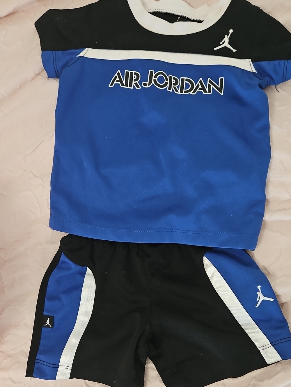 Jordan Blue, Black and White Kids Short Set